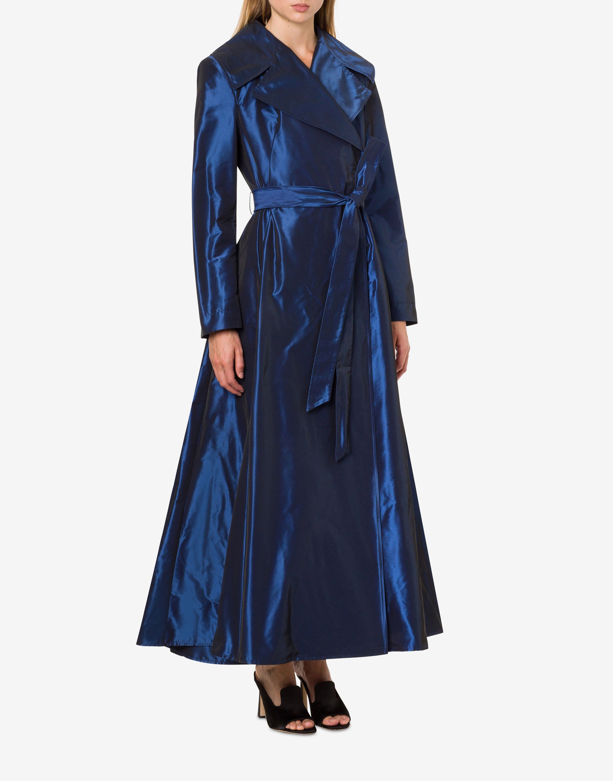 Trench-coat effet irisé - Blue