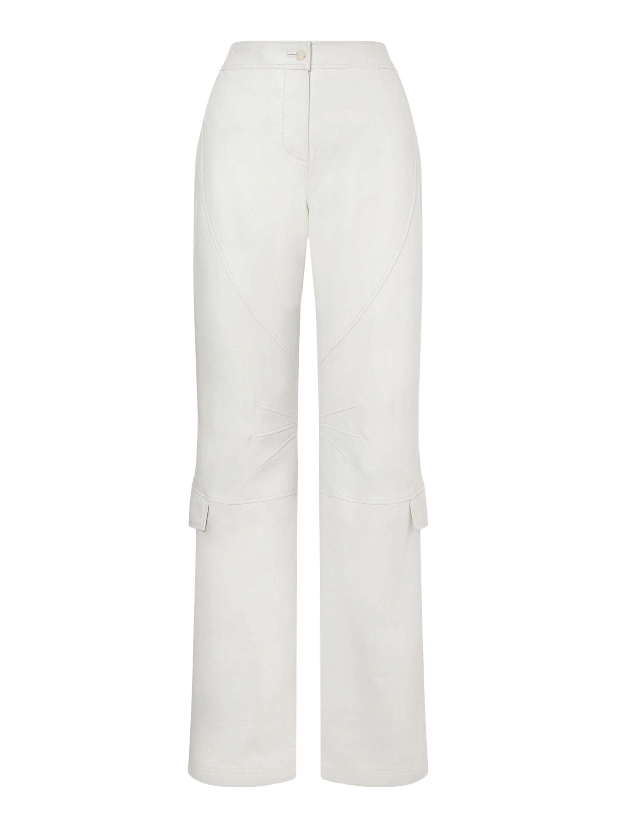 Pantalon en daim - Beige