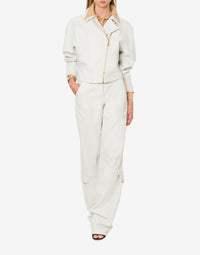 Pantalon en daim - Beige