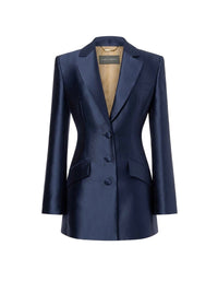 Veste à simple boutonnage - Blue