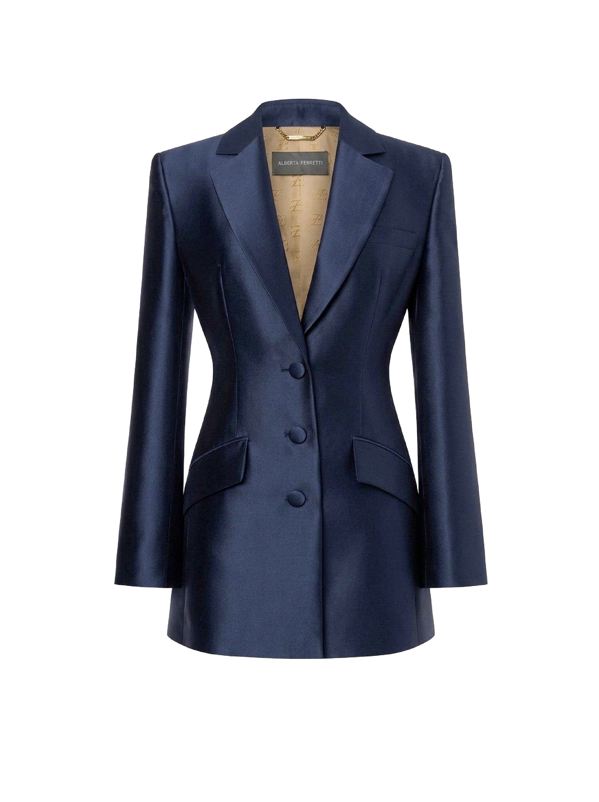 Veste à simple boutonnage - Blue