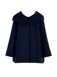 Veste à encolure large - Blue