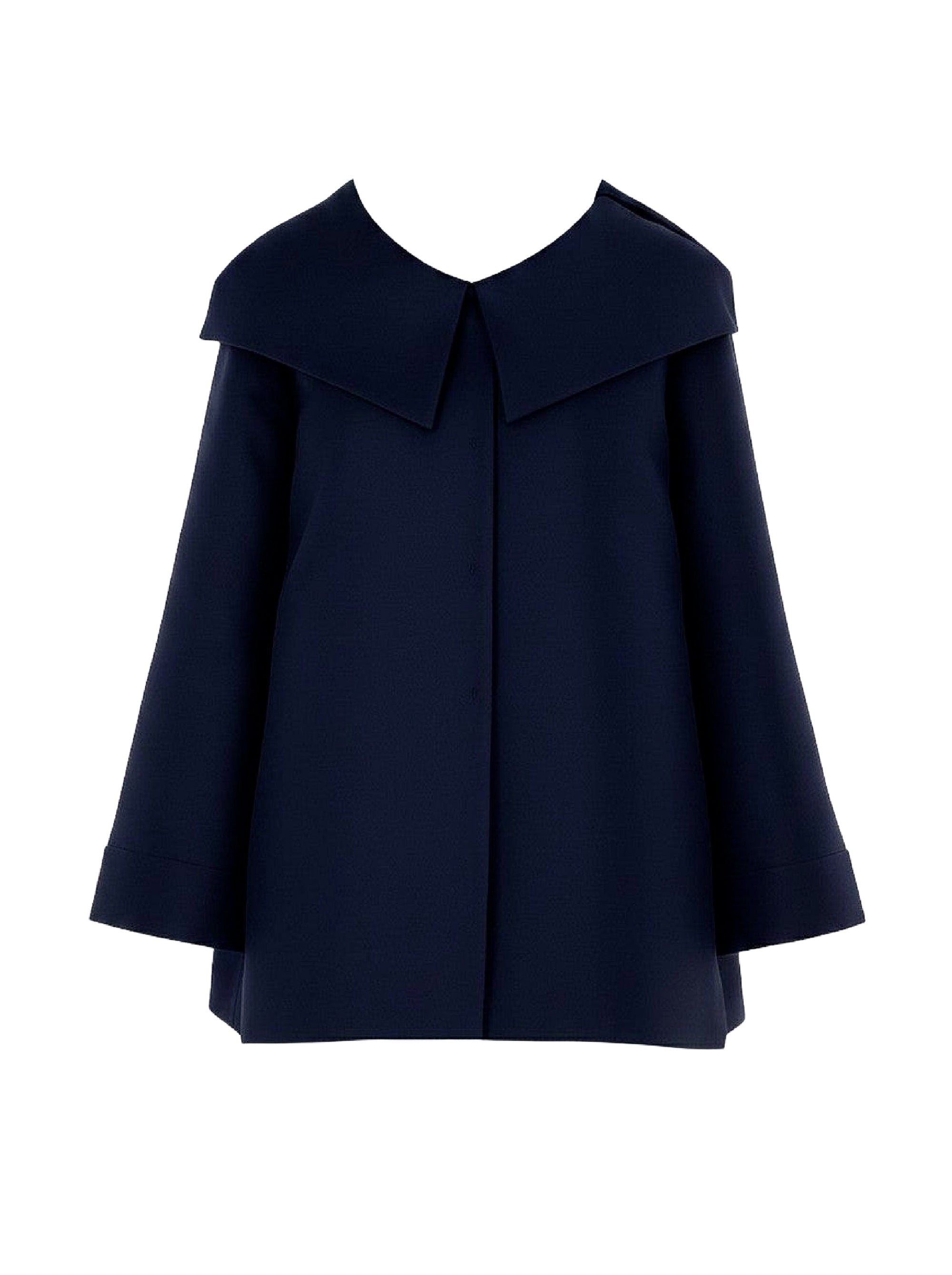 Veste à encolure large - Blue