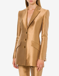 Veste à simple boutonnage - Beige