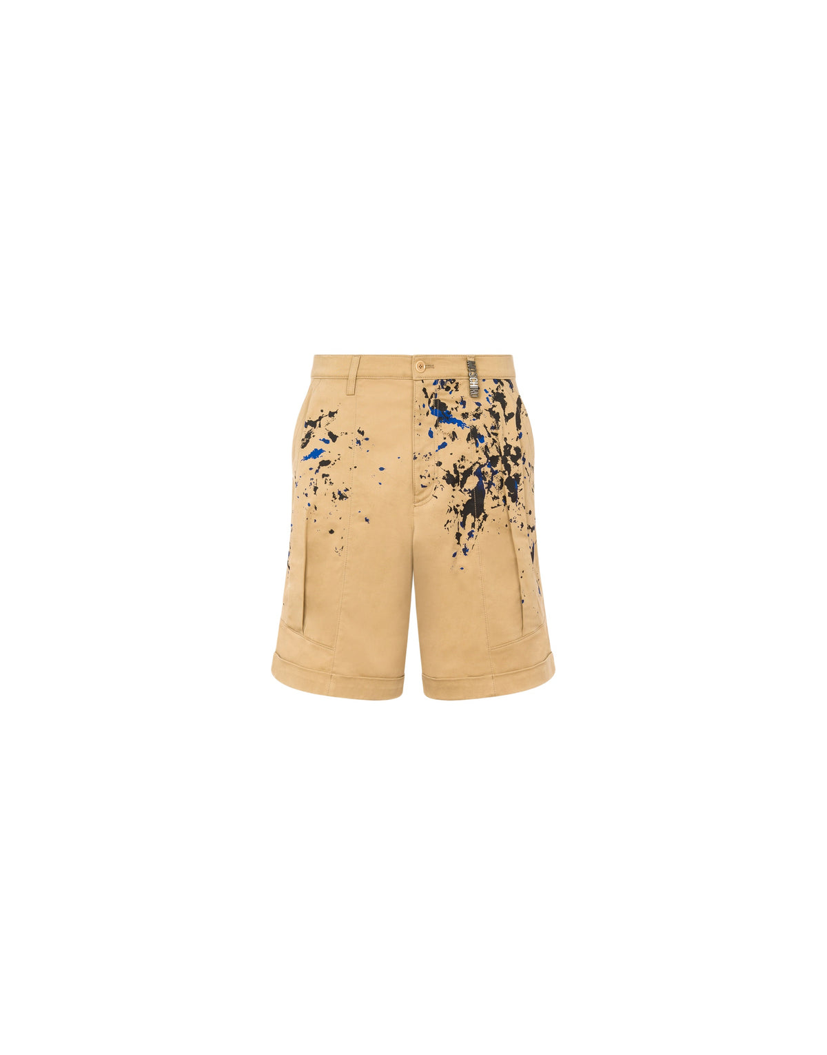 Short en coton stretch - Beige