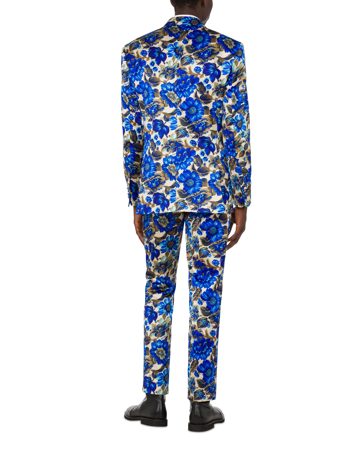 Veste simple boutonnage en coton - Blue