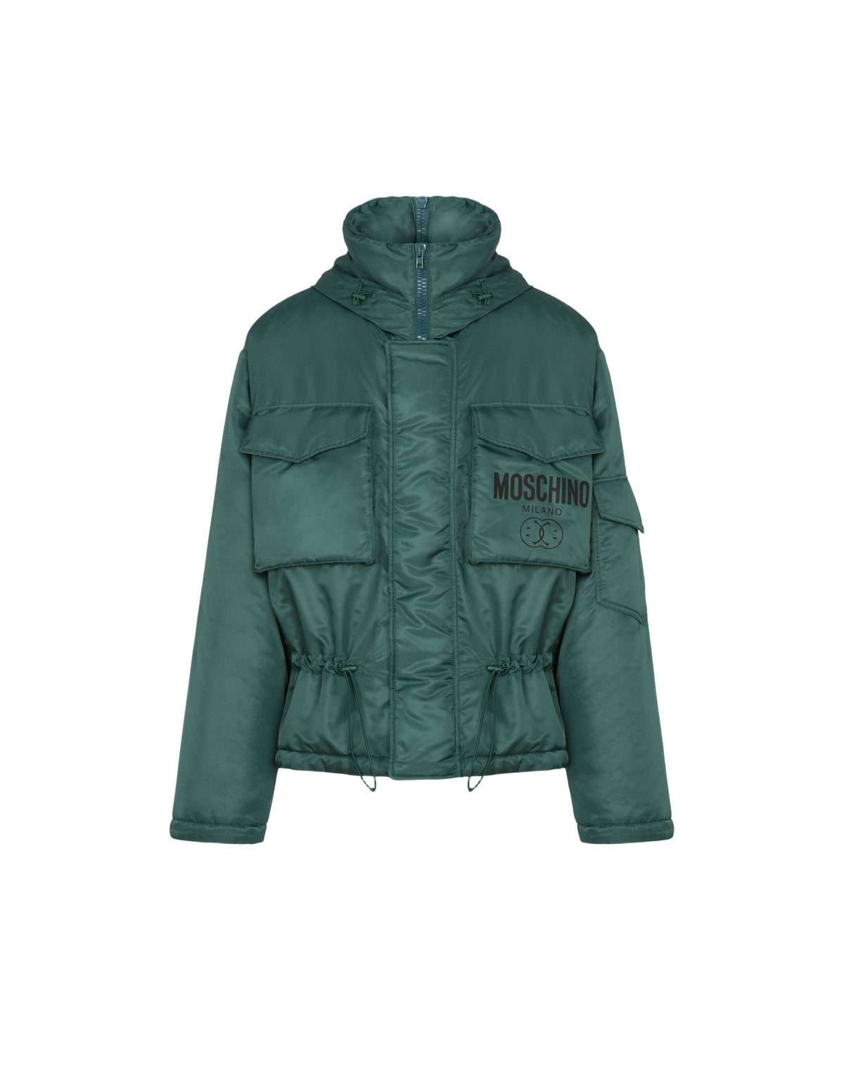 Veste en duvet technique à logo - Green