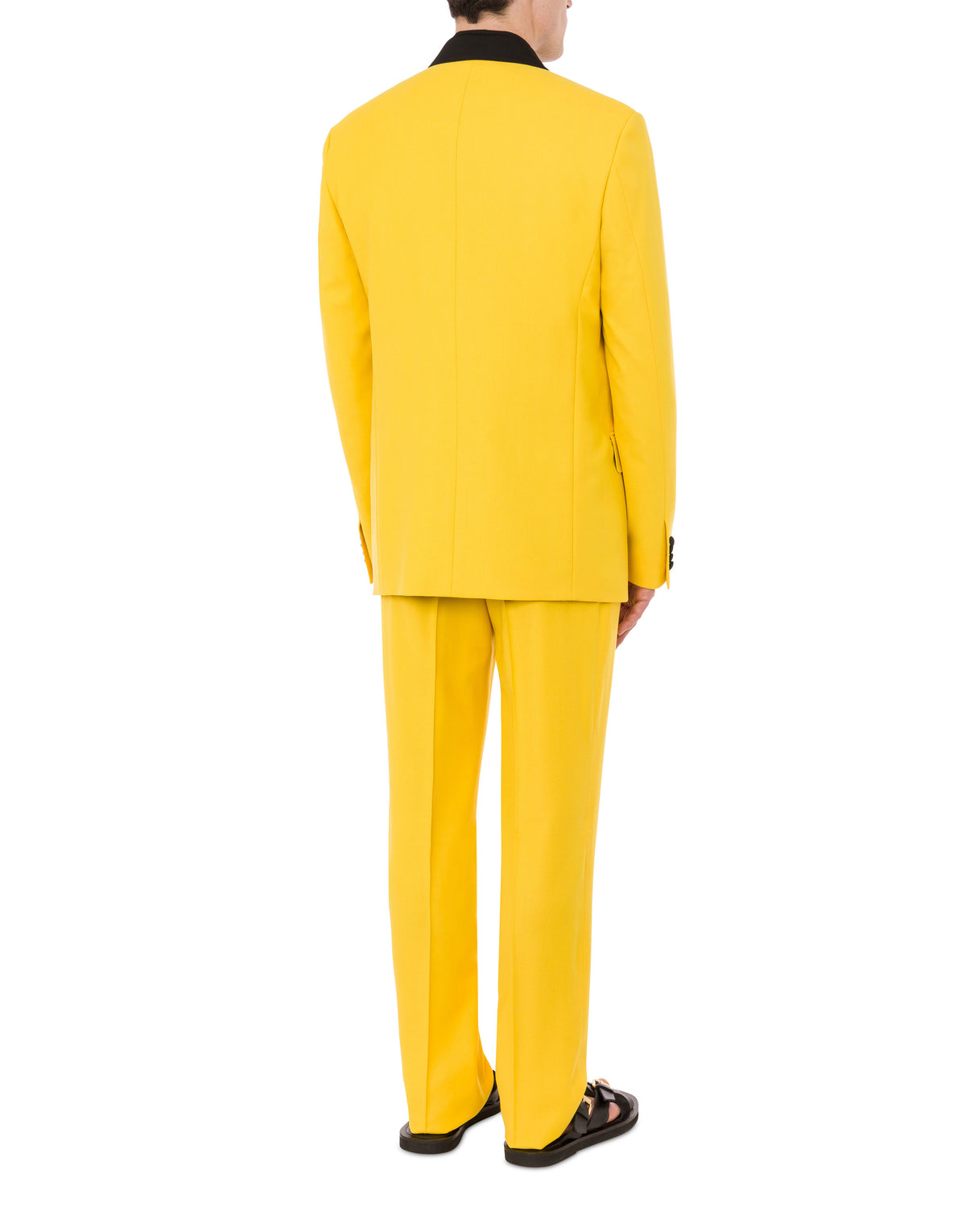 Veste à col et boutons - Yellow