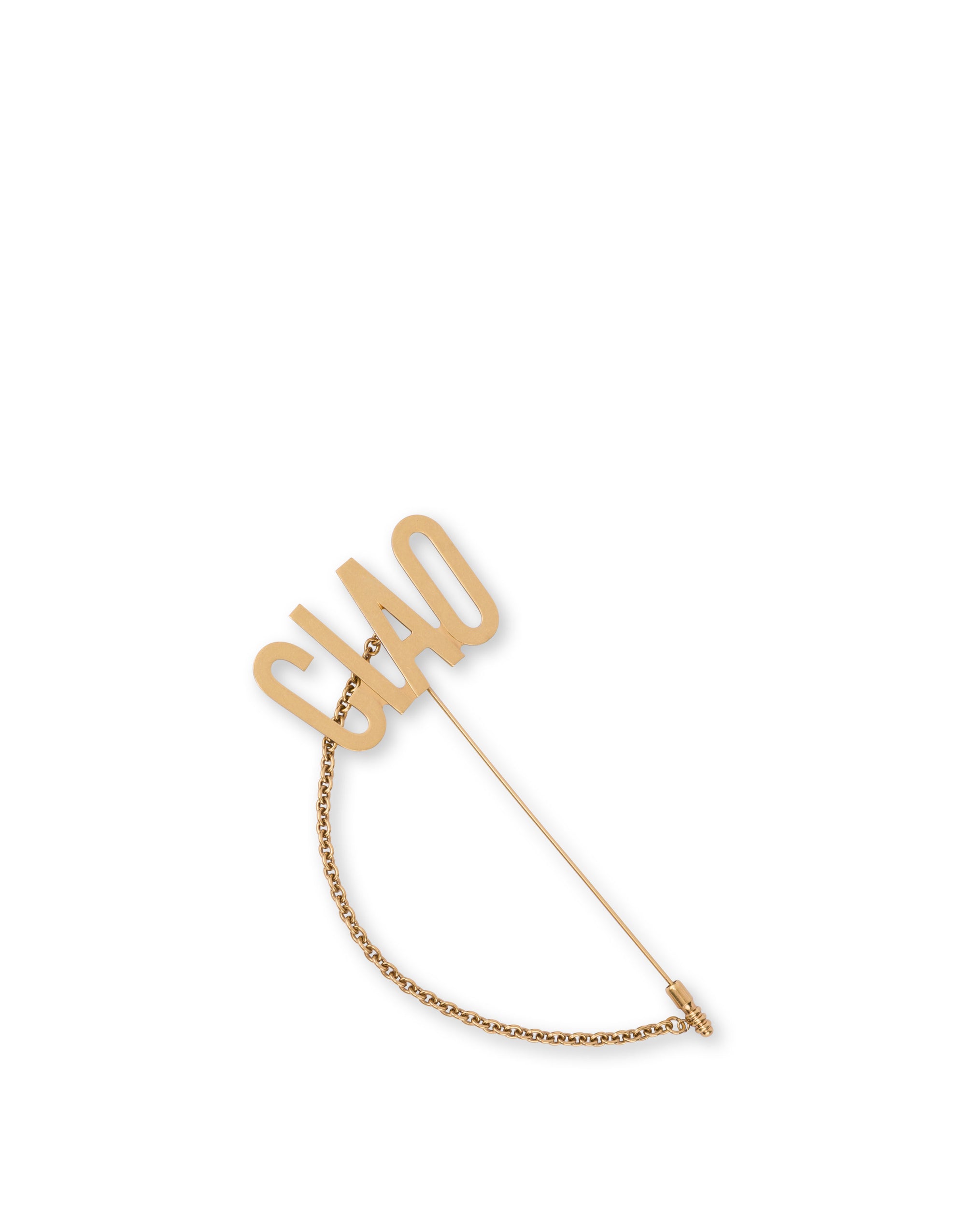 LARGE "CIAO" PIN - Gold