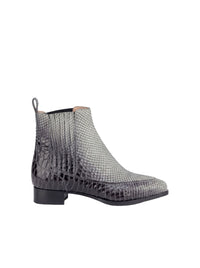 Bottes Beatles en cuir imprimé - Dark Grey