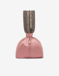 Sac seau avec broderie en satin - Fantasy Purple