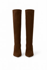 Bottes 85 en daim - Brown