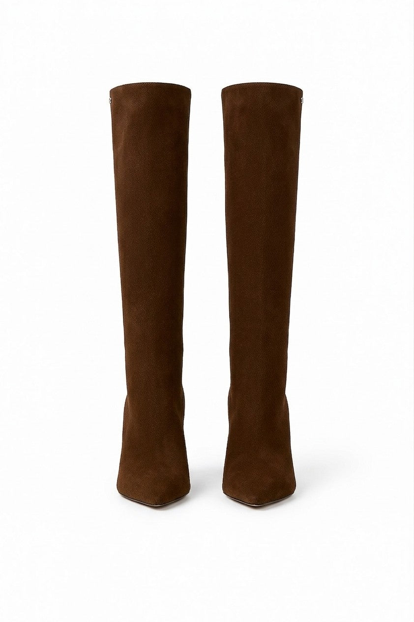 Bottes 85 en daim - Brown