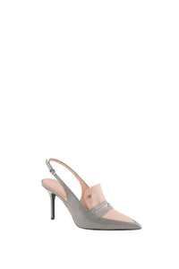 Slingback 85 mocassins en cuir - Grey