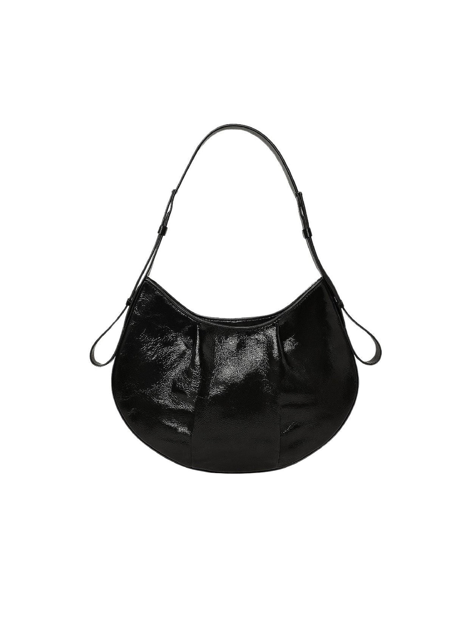 Sac hobo en cuir souple - Dark Grey