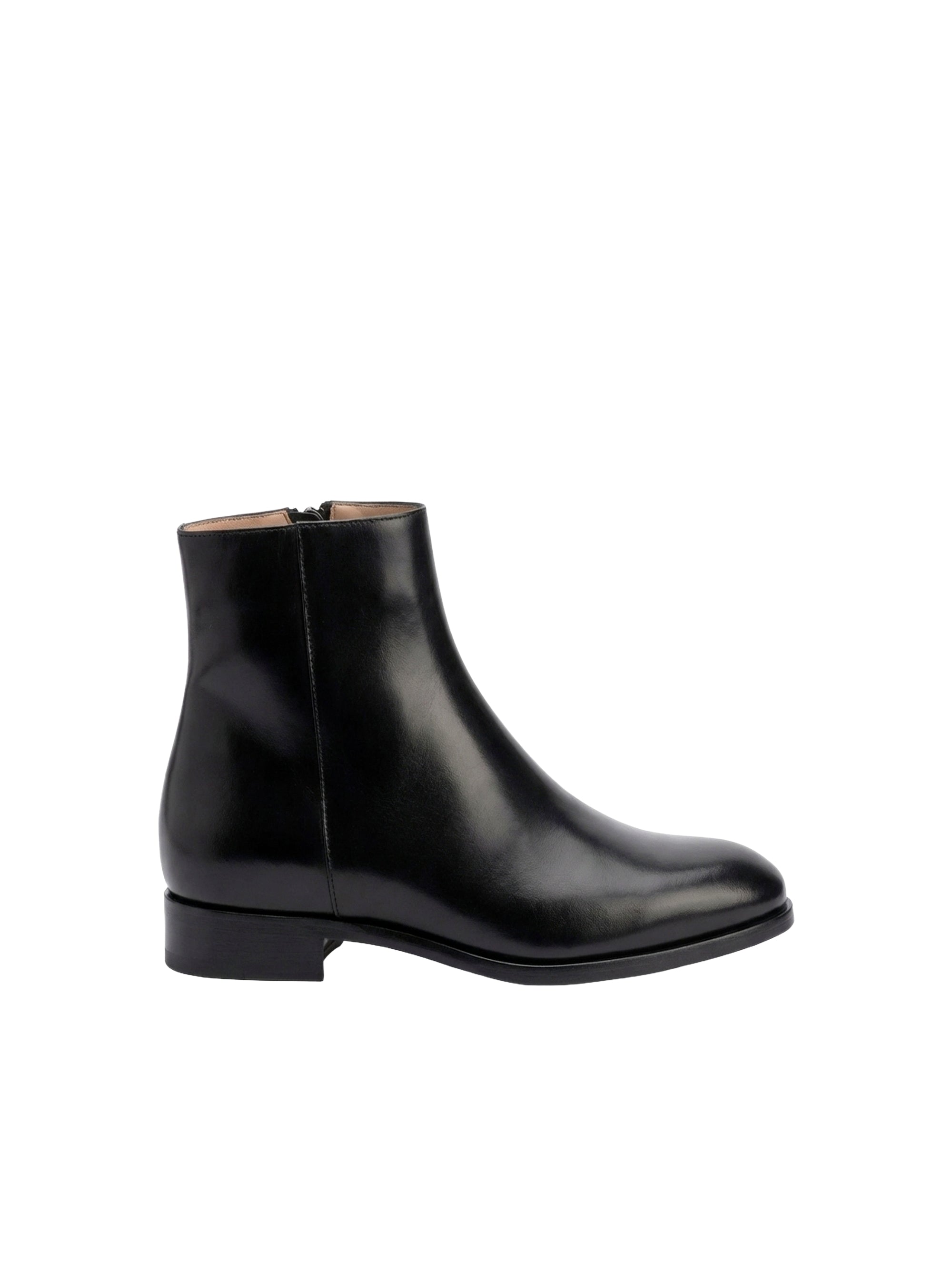 Bottines en cuir brossé - Grey