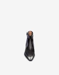 Bottines en cuir brossé - Grey