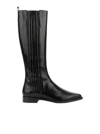 Bottines en cuir brossé - Black