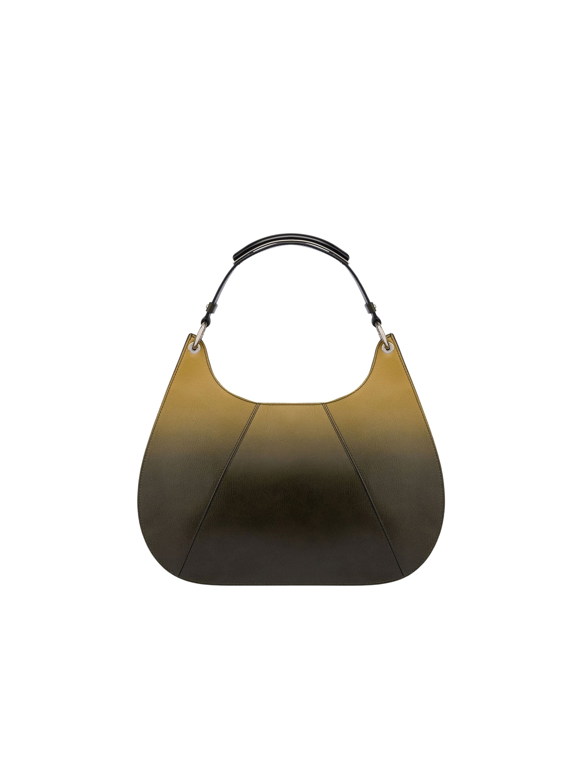 Grand sac hobo Shade en cuir - Green