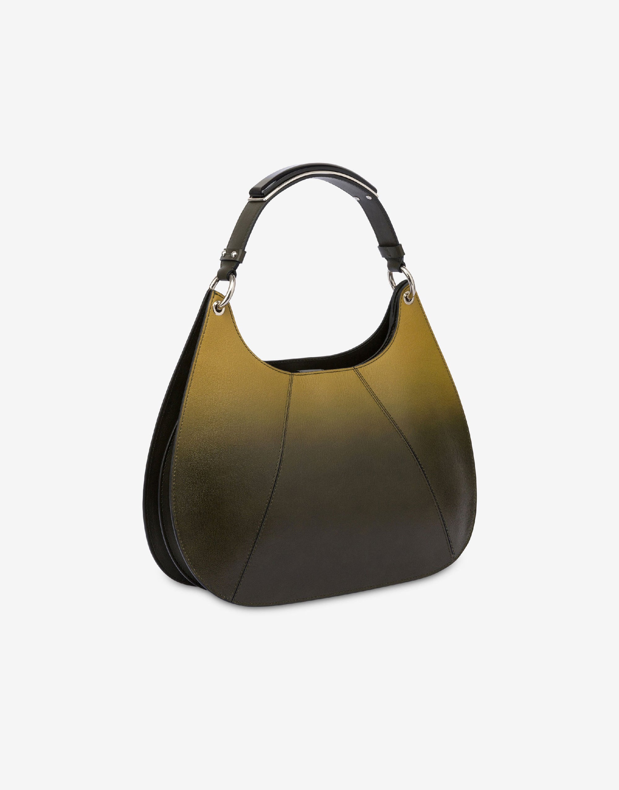 Grand sac hobo Shade en cuir - Green