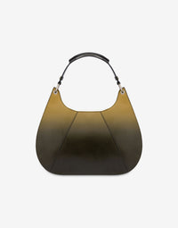 Grand sac hobo Shade en cuir - Green