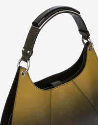 Grand sac hobo Shade en cuir - Green