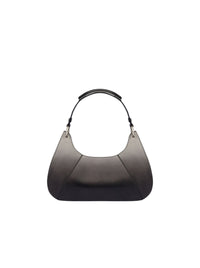 Petit sac hobo Shade en cuir - Dark Grey