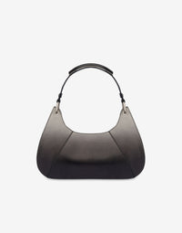 Petit sac hobo Shade en cuir - Dark Grey
