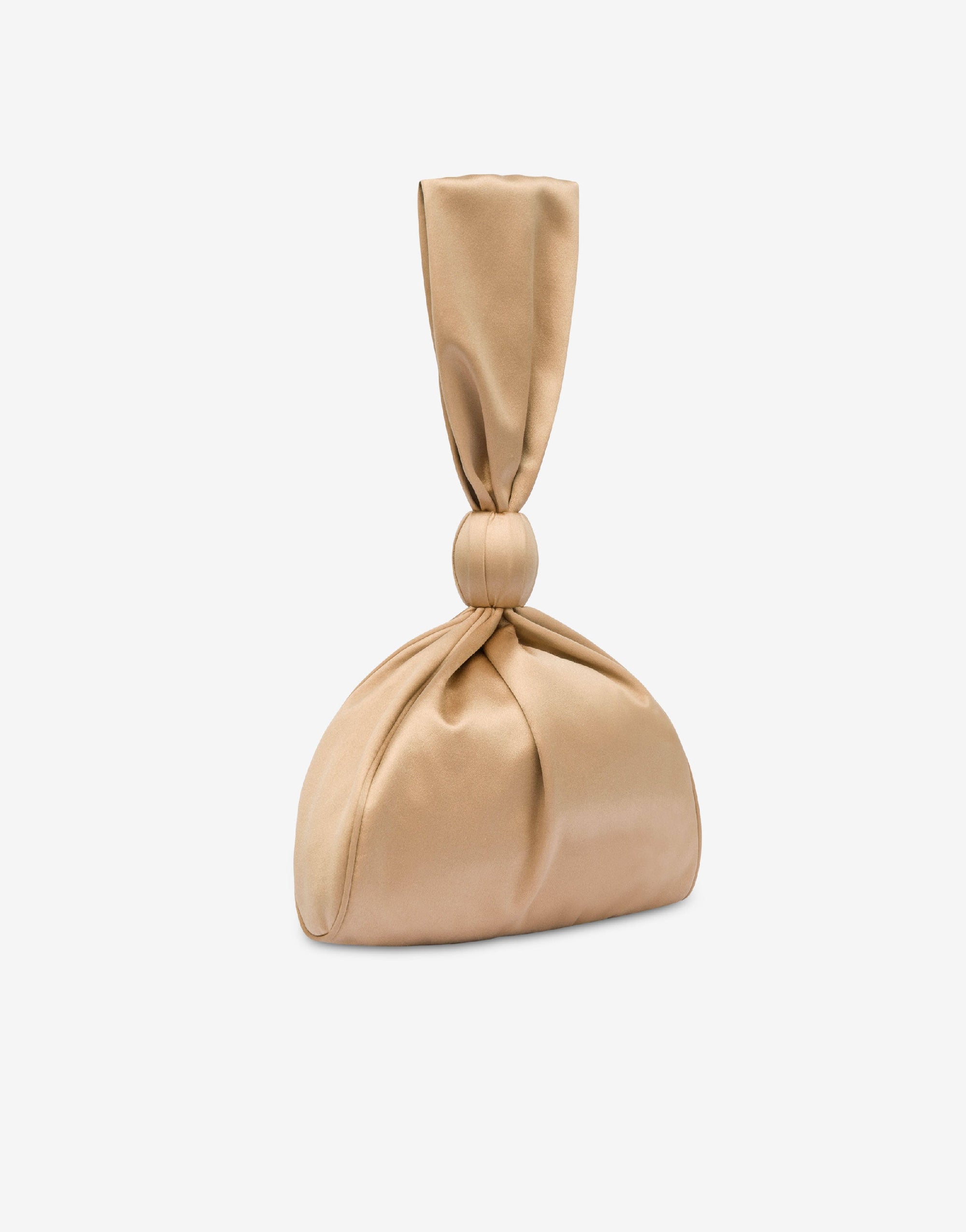 Sac seau en satin - Beige