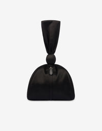 Sac seau avec broderie en satin - Dark Grey