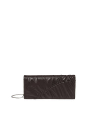 Pochette en cuir avec chaînette - Dark Haired Head