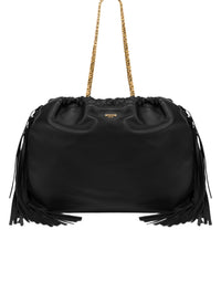 Sac shopper en cuir souple - Black