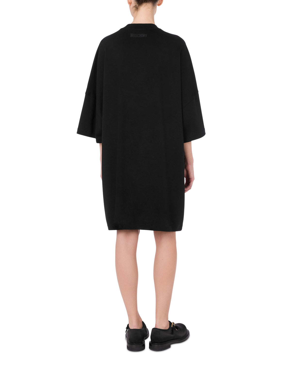Oversized cotton dress - Black