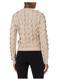 Pullover in mohair stretch Golden M
 - White