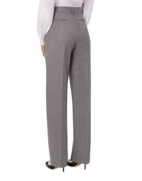 Pantalon large en laine - Grey