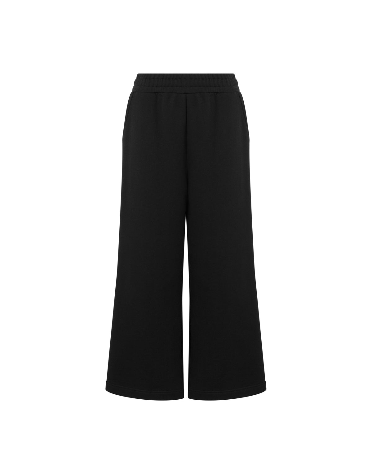 Black "barcode" trousers - Black