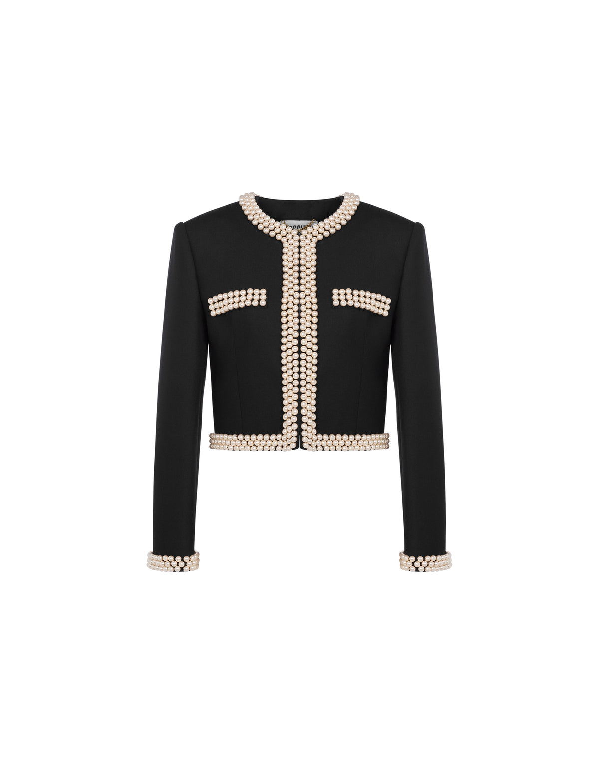 Jacket with pearls Archive Capsule - Black