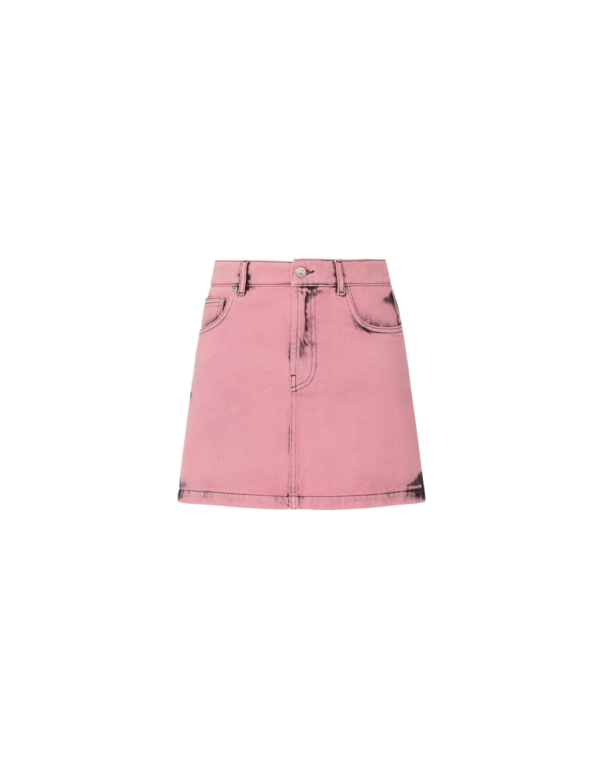Mini jupe en denim - Pink