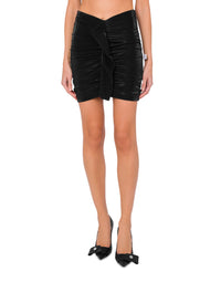 Mini jupe drapée - Black