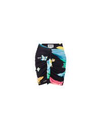 Mini jupe drapée - Black