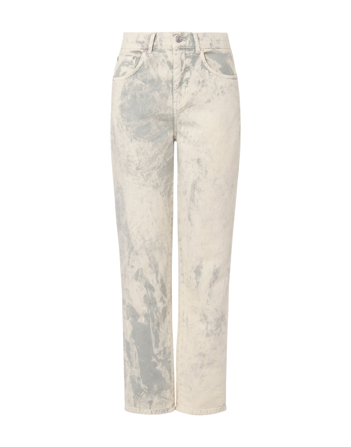 Pantalon court en denim - White