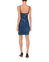 Robe en denim stretch - Blue