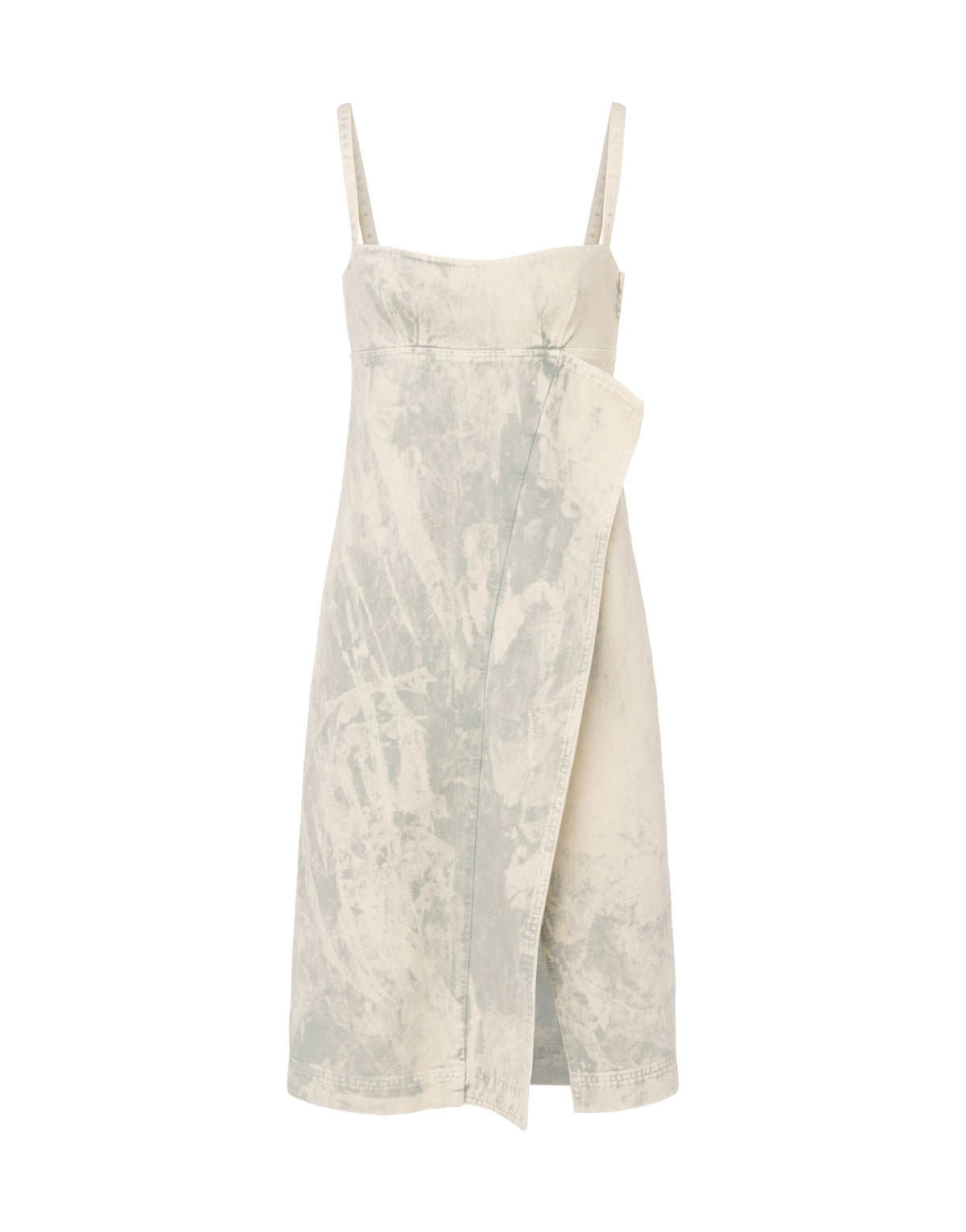 Ruffle dress - Beige