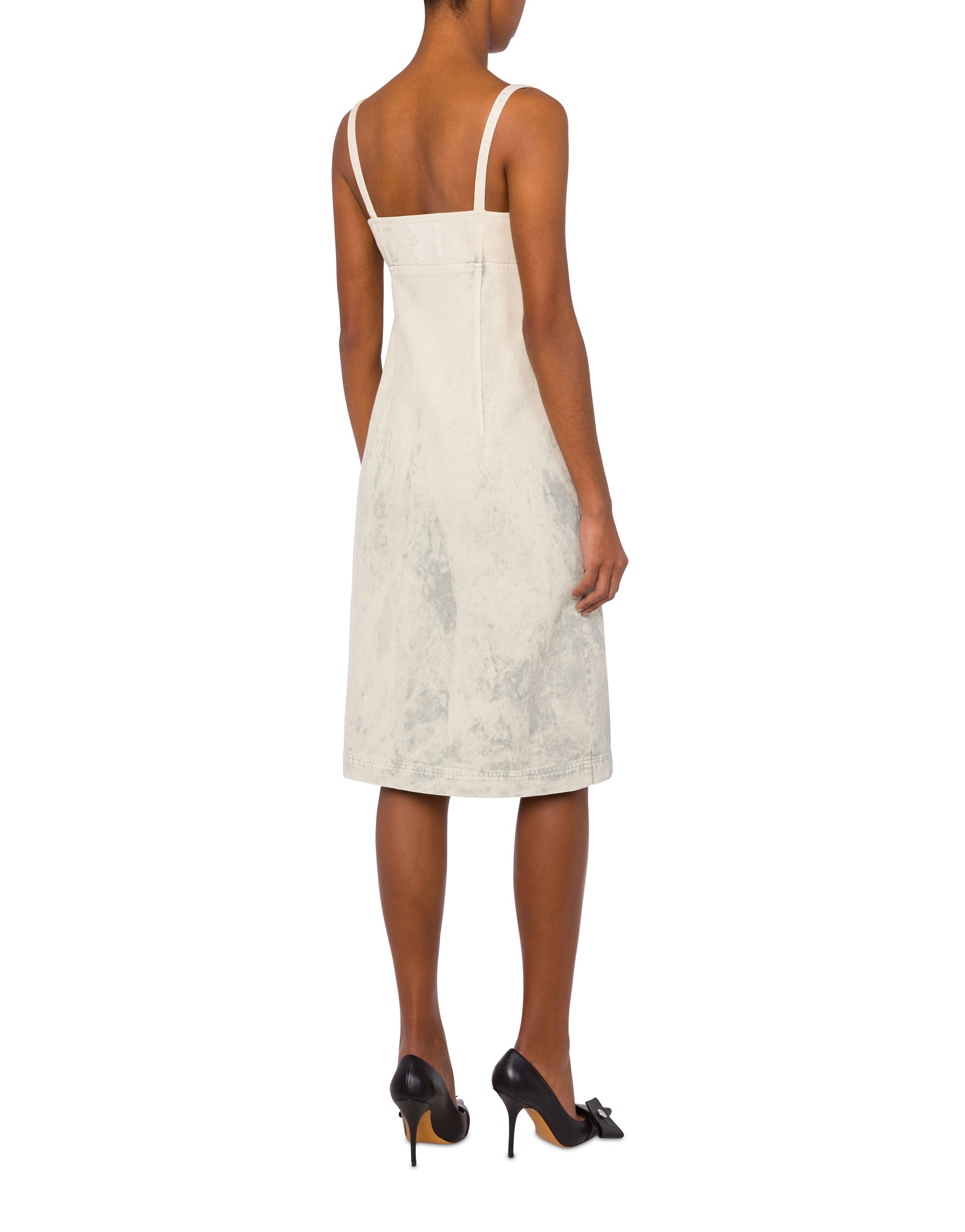 Ruffle dress - Beige