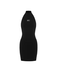 Robe courte à charms - Black