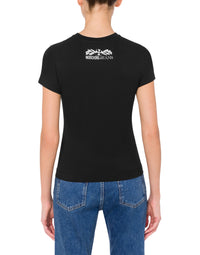 T-shirt with Twist print - Black