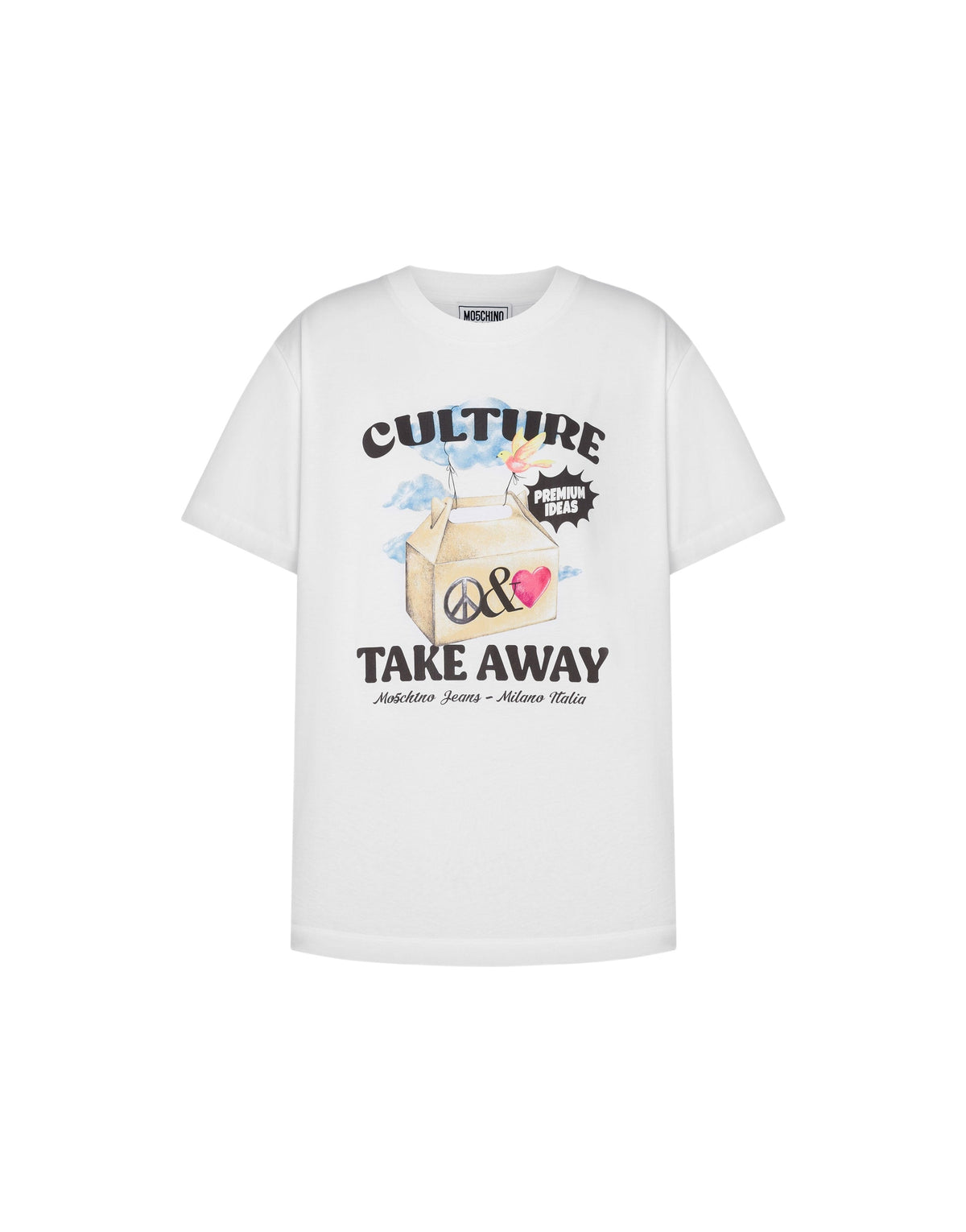 T-shirt imprimé Culture Take Away - White - White