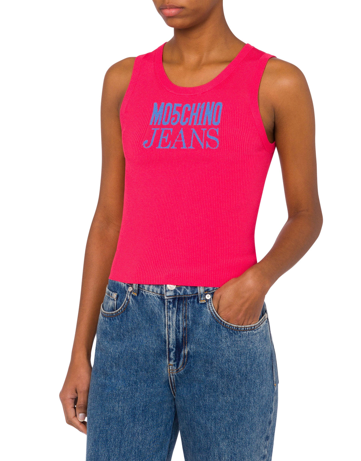 Débardeur avec logo - Pink - Pink