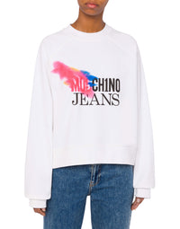 Sweatshirt en coton - White
