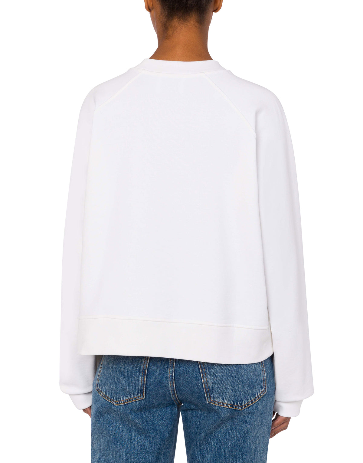 Sweatshirt en coton - White